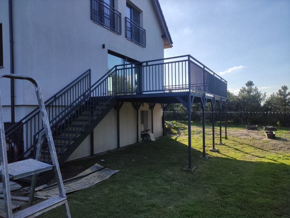 Bramy, ogrodzenia, balustrady, schody, konstrukcje stalowe.
