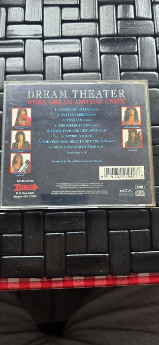Dream Theater When Dream and day unite Cd USA SUPERSTAN