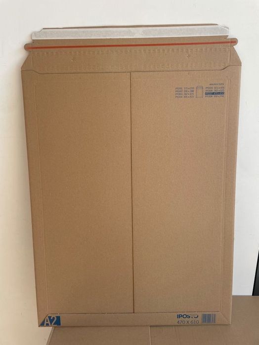 Koperty tekturowe A2 wysyłkowe