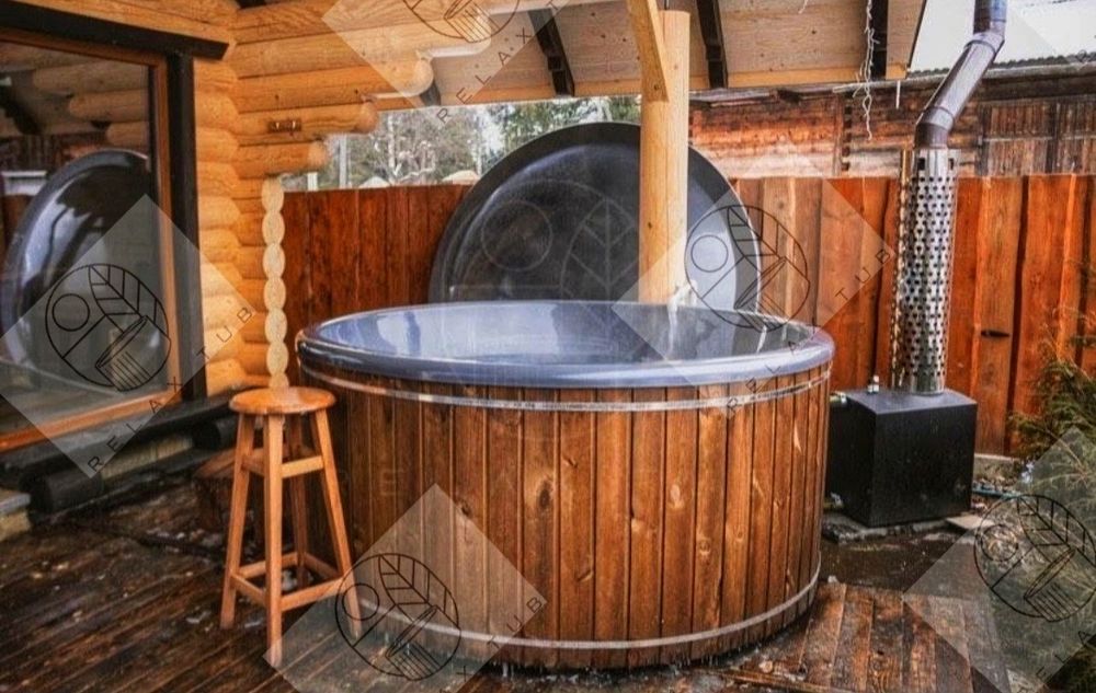 Чан на дровах! Джакузі! Офуро! Експорт в країни Європи! Лазня!