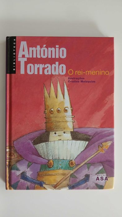 Livro O Rei- Menino de António Torrado