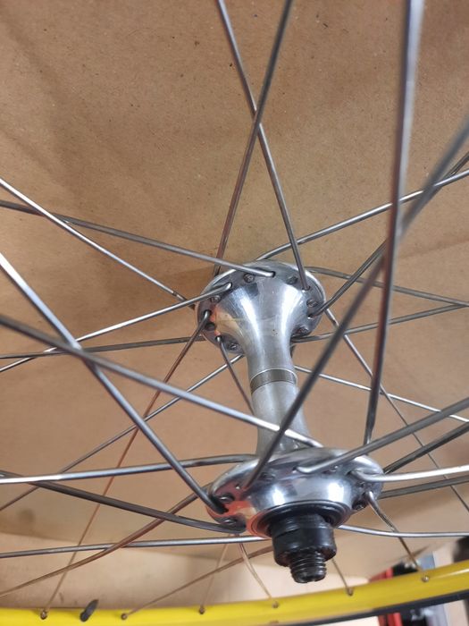 koło szosowe 28" campagnolo / rigida dp18 / continental