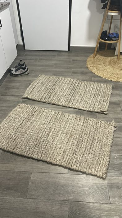 2 Tapetes  de quarto  tamanho 60cm x 110cm