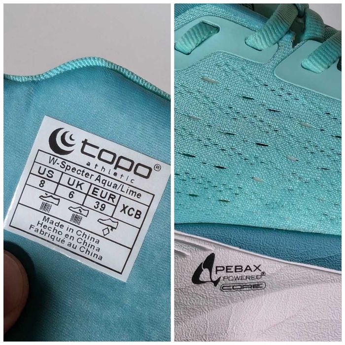 Бігові кросівки Topo Specter Aqua Lime оригінал 39 розмір чудовий стан