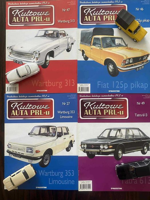 Kolekcja samochodów PRL