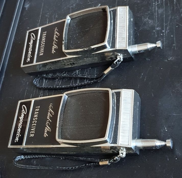 Walkie-Talkies Vintage Solid State Transceiver Companion