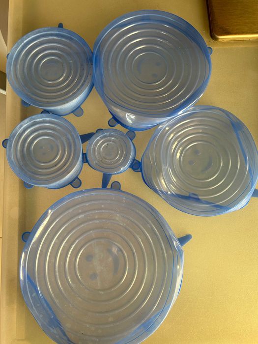 Tampas de silicone para caixas