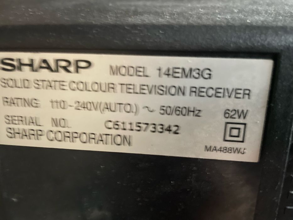 Телевізор працюючий