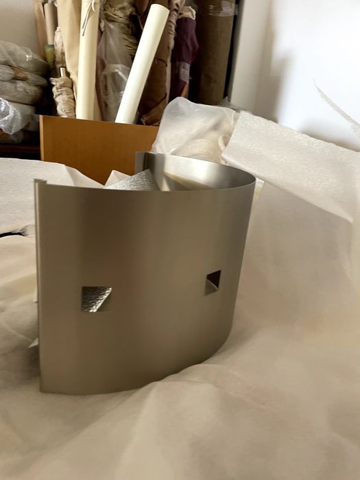 Aplique Parede Aço Inox