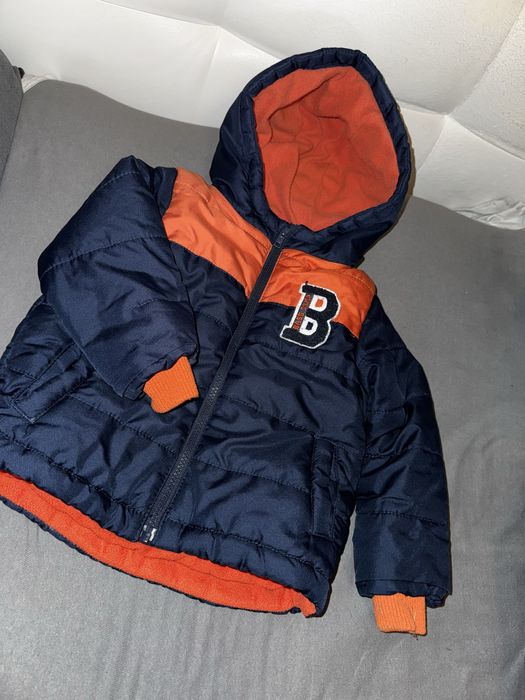 Kurtka ciepła ocieplana zima zimowa 92 lupilu