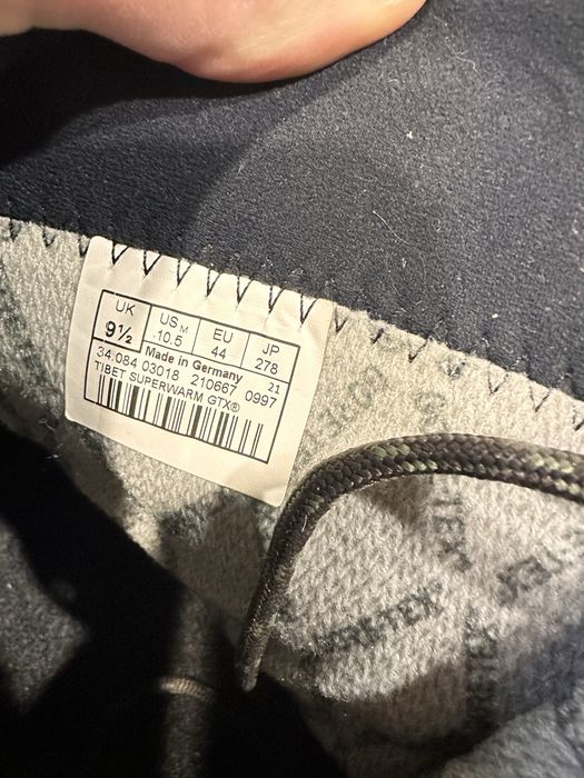 Lowa  tibet superwarm  GTX® VIBRAM ARCTIC GRIP" SLATE