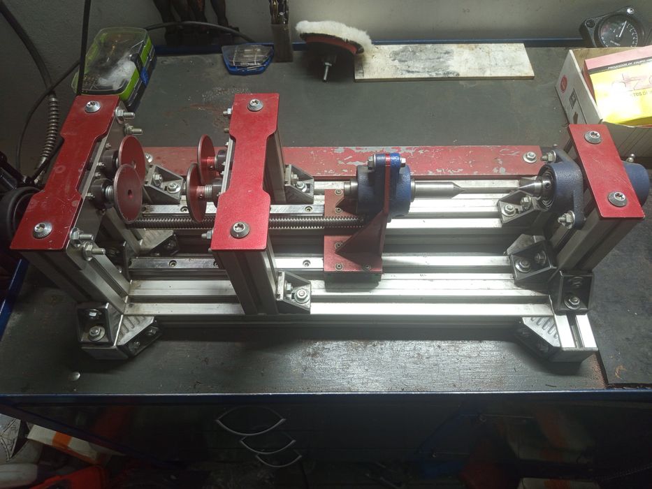 Przyrząd kłowy, centrownik do wałów korbowych motocyklowych