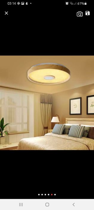 Wifi Google Home | Candeeiro LED + RGB + Bluetooth com coluna.