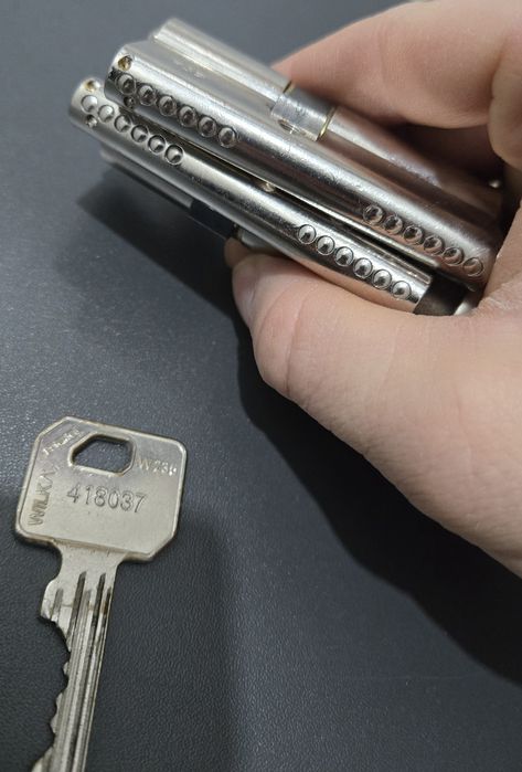 Podwójka wkładka zamka WILKA