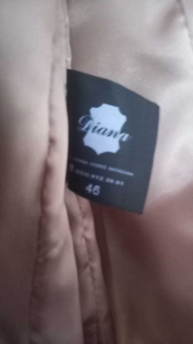 kurtka skórzana jasna