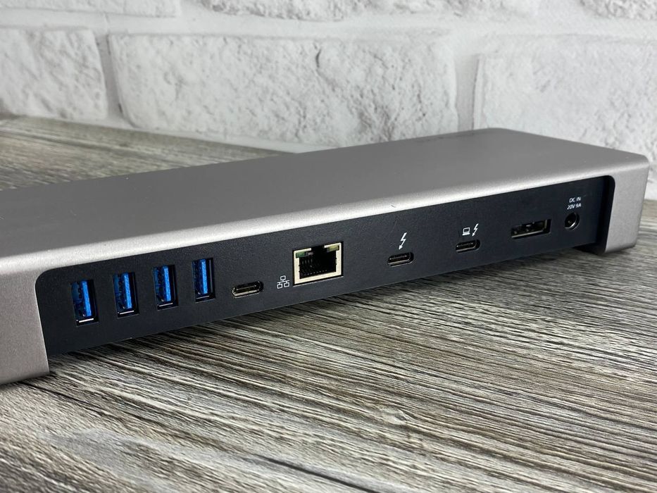 Док-станція STARTECH Thunderbolt 3 з підтримкою 2 дисплеїв 4K / Anker