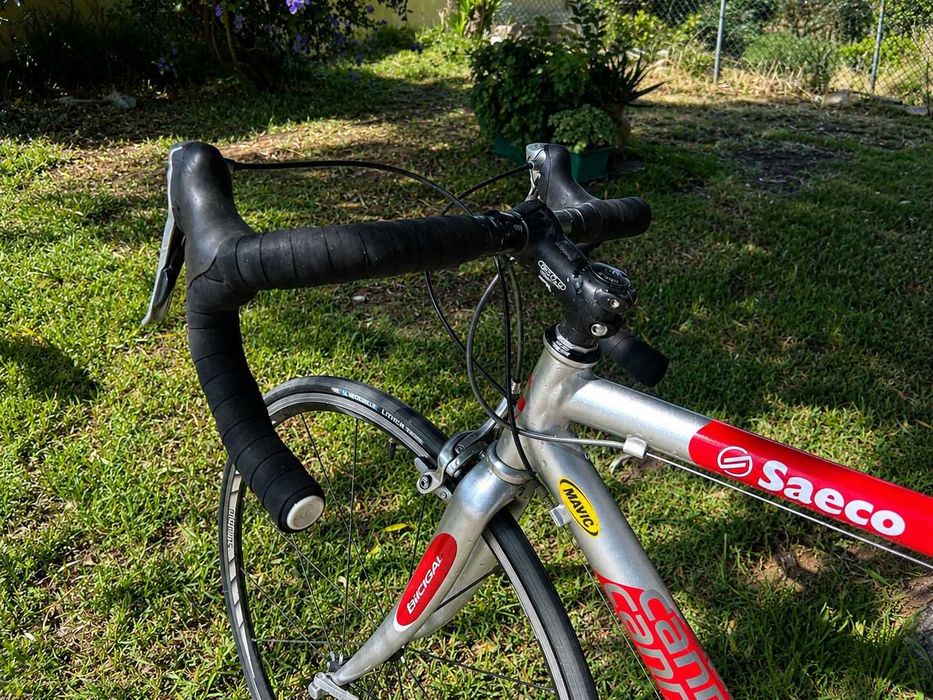 Bicicleta de Estrada em Alumínio - Estilo Cannodale Saeco