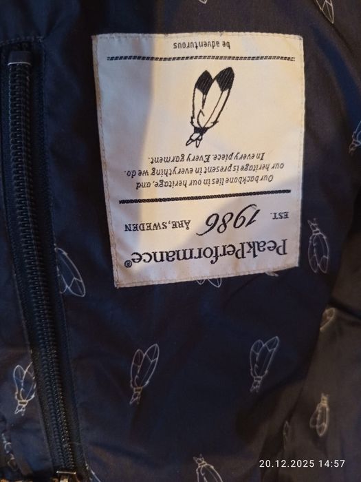 Peak performance super zimowe kurtki męskie oryginalne