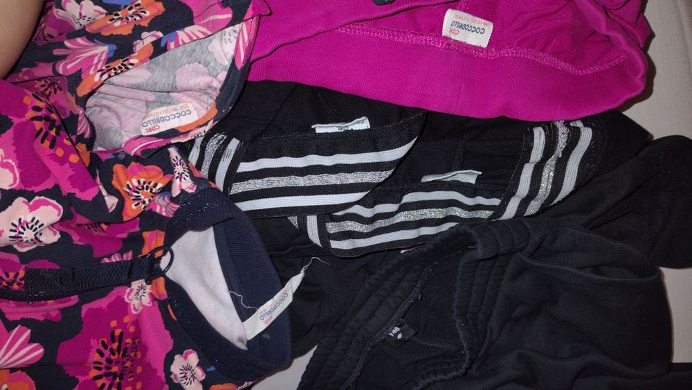 Ubrania dziewczęce coccodrillo i 4f bluzy spodnie