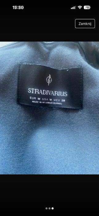 skórzana kurtka oversize stradivarius
