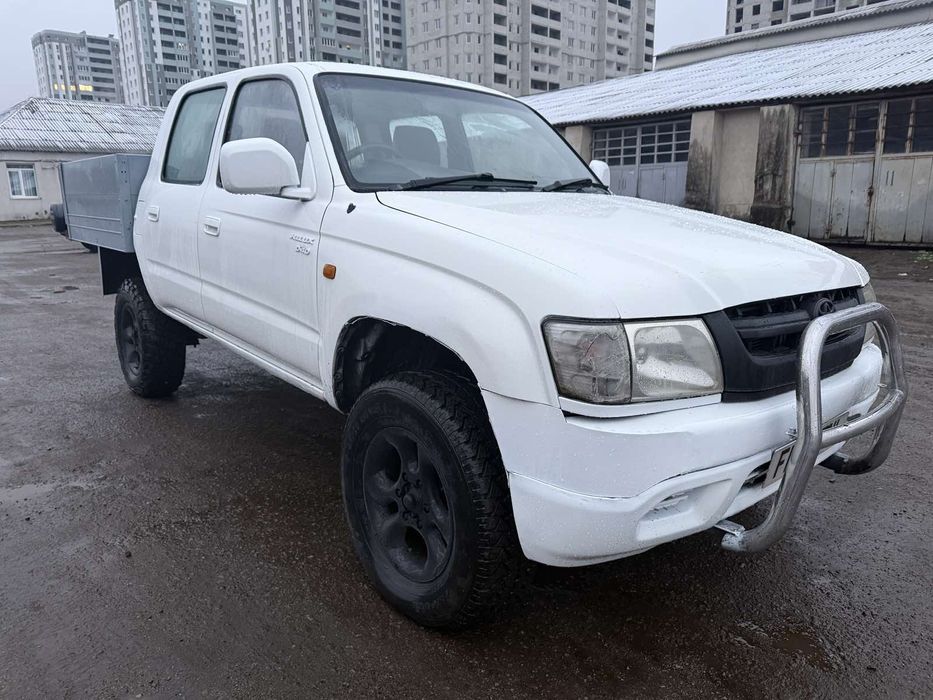 Авто на реалізації.Авто в Україні у Харькові! Хороший на повному приводі пікап. Кузов цілий! Рама ціла! Турбіна без проблем! Топлівна без нарікань! Двигун працює гарно без нарікань! Ходова перебрана ! Повний привід працює без проблем! .Коробка супер! Електроніка без проблем! • Салон цілий !алюмінієвий багажнік..Доки ок! 

Машина кожен день на ходу, торг на каву! • 

По домовленостям можлива доставка на позицію та перекраска авто! Пишить на Вайбер скину відео про авто! Авто для ЗСУ!