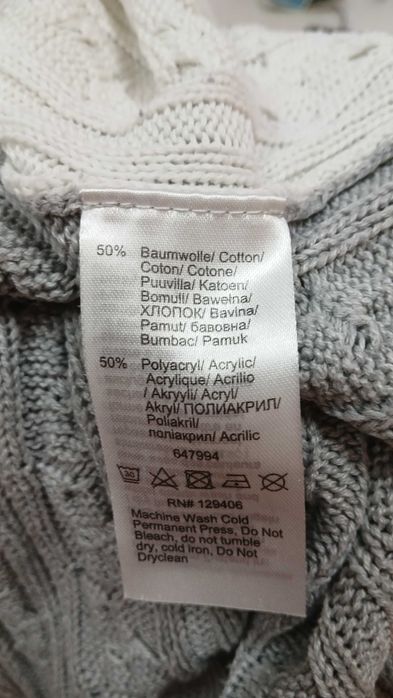 sweterek damski w pastelach 54-56