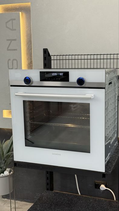 Вбудована духовка Siemens HB578ACWOS. Піролізна очистка