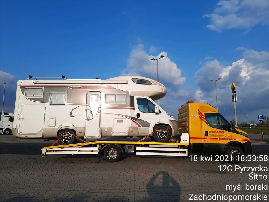 Pomoc Drogowa Płoty Autoholowanie TIR Laweta Płoty