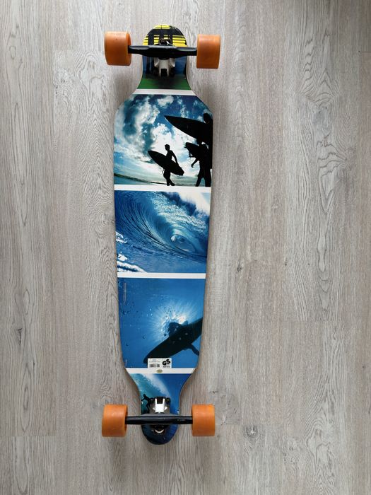 uni drop shape low longboard
