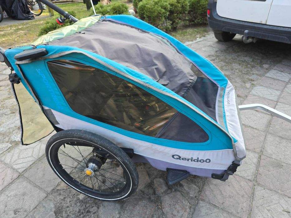 Przyczepka Rowerowa  Qeridoo Sportex2