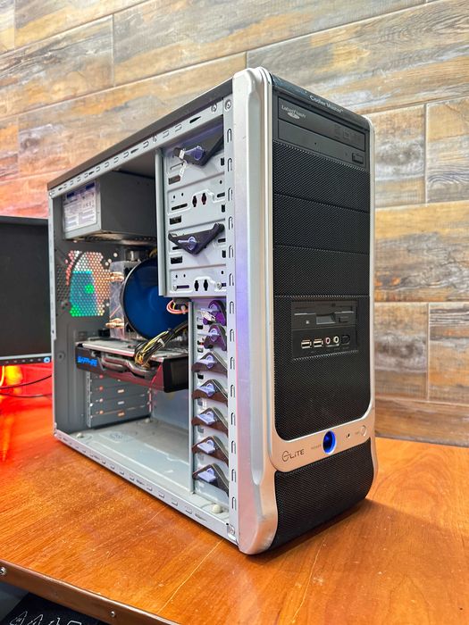 Компьютер Ryzen 5 4500/ A320/ 8GB/ 550W/ 500GB/ SSD240/ RX 580 8GB