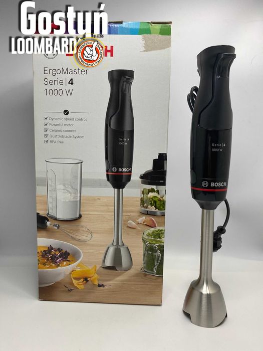 Od Lombard Gostyń Blender RĘCZNY BOSCH MSM4B621 NOWY!