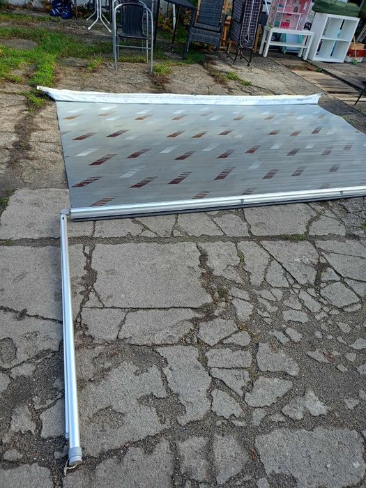 Markiza zadaszenie jak przedsionek ręczna ,workowa firmowa 350 cm 3.5