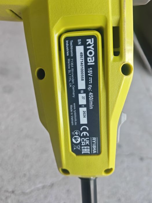 wiertnica glebowa ryobi RY18HA