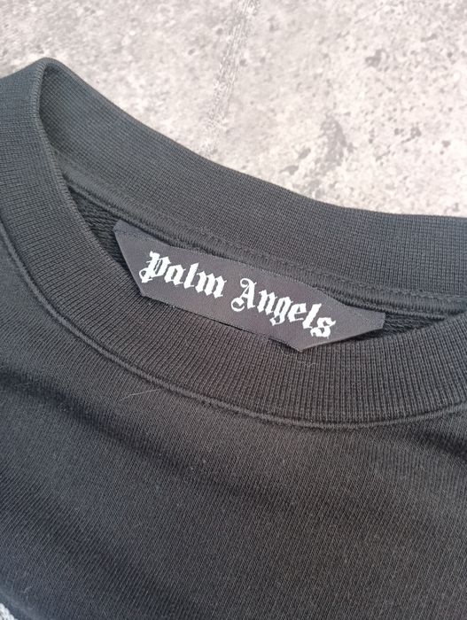 sweatshirt palm angels Bear dril drip street wear style black