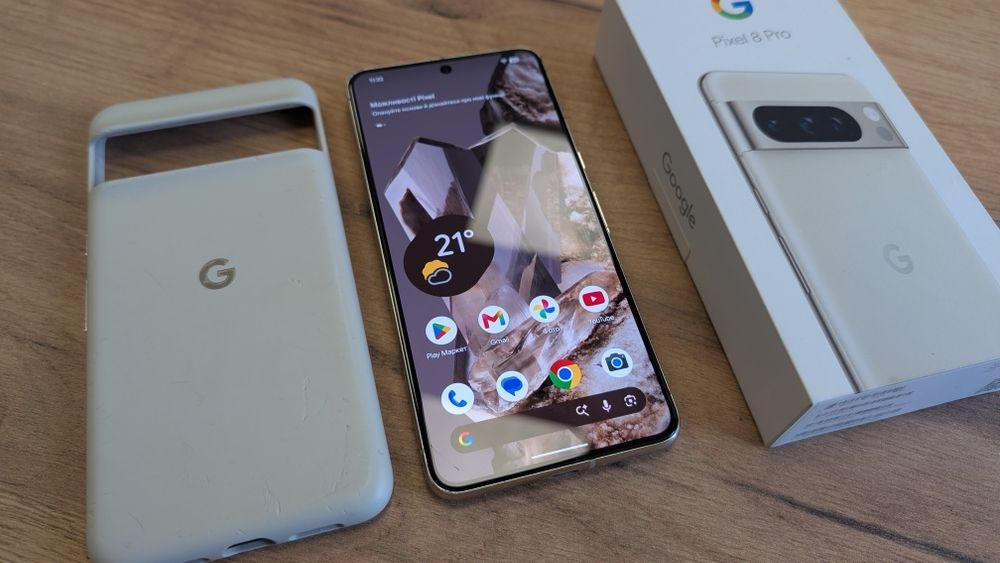 Google pixel 8pro porcelain 128gb neverlock
