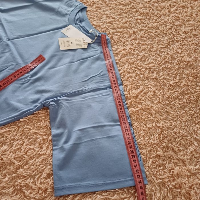 Укорочена футболка оверсайз XS/S MANGO