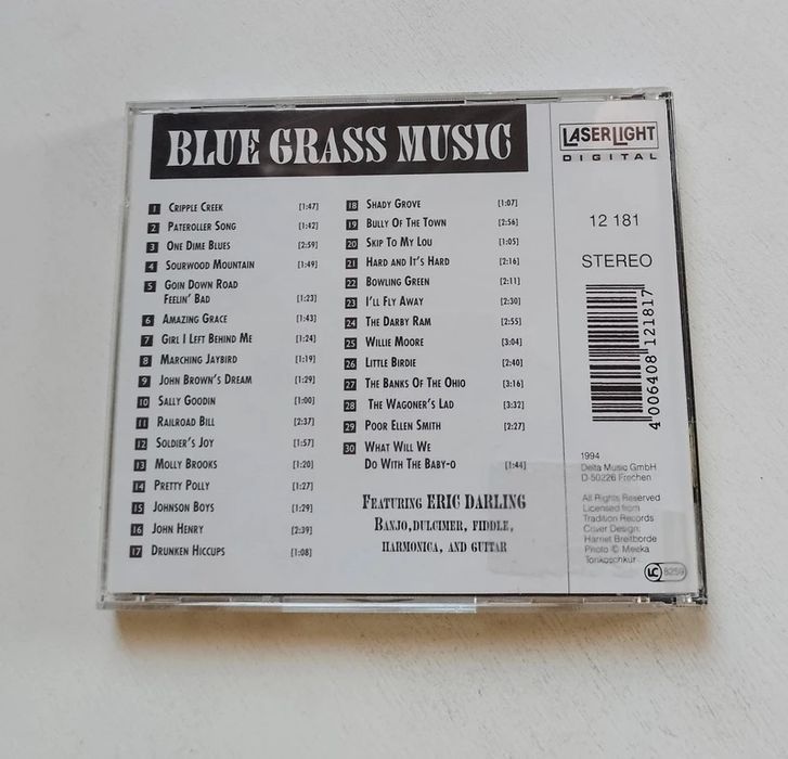 Płyta CD Blue Grass Music from the Appalachian Mountains