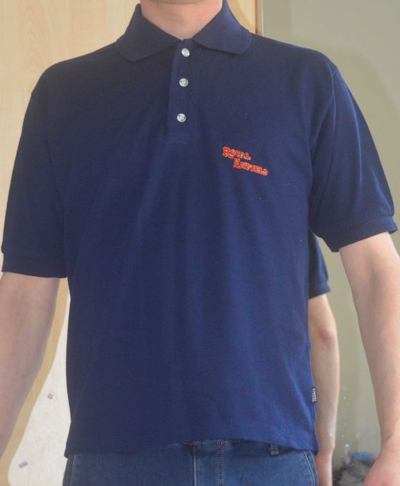 Granatowa koszulka polo Lacoste rozm.L
