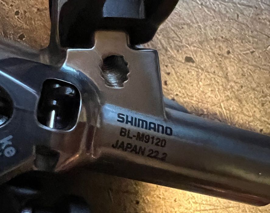 Klamka lewa + zacisk  Shimano XTR M9120 – trail / enduro