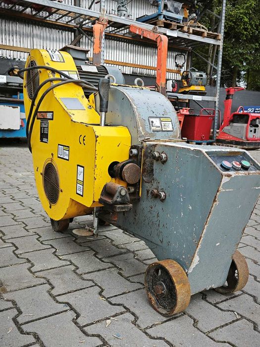Gilotyna Nożyce mechaniczne elektryczne FOX 46 do cięcia drutu prętów stali do Ø 46mm żelbety szalunki