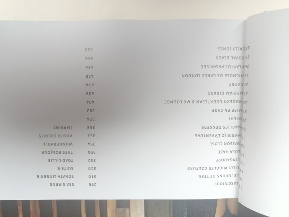 Książka - "Dessous "- moda  bielizna  , stroje , erotyka