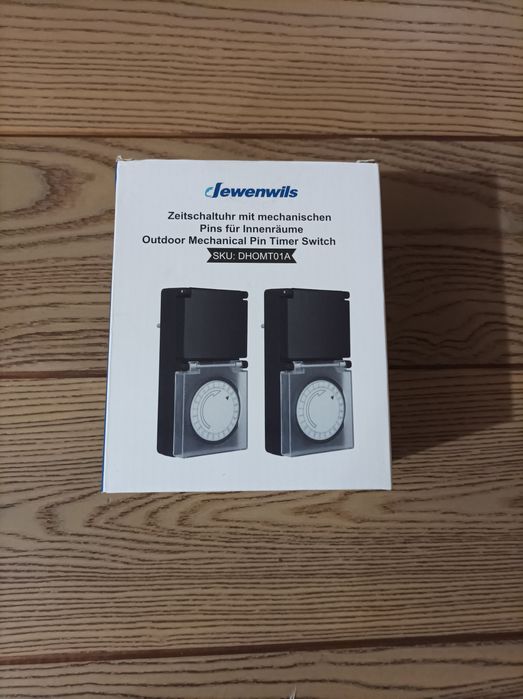 Програматор часу/настроювання DEWENWILS IP44 16A/3680W 2 шт.