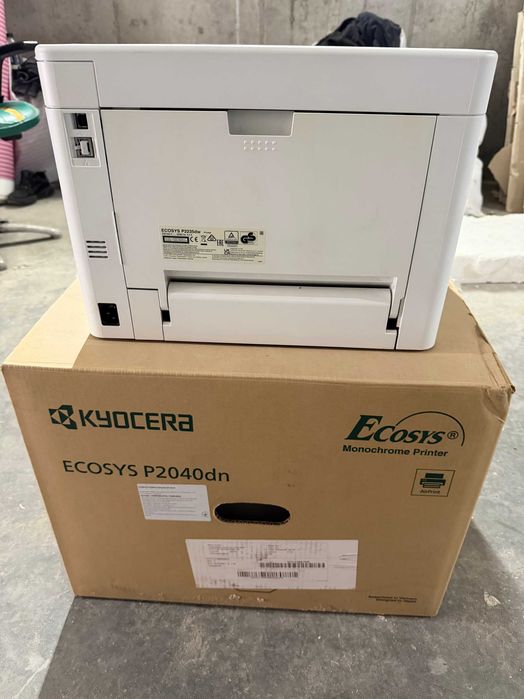 Надійний лазерний принтер Kyocera ECOSYS P2235dw (Білий) | Wi-Fi, Двосторонній друк
