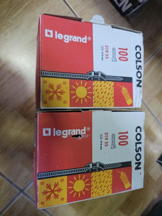 Mocowanie opaski kablowej Legrand 8mm 319 55