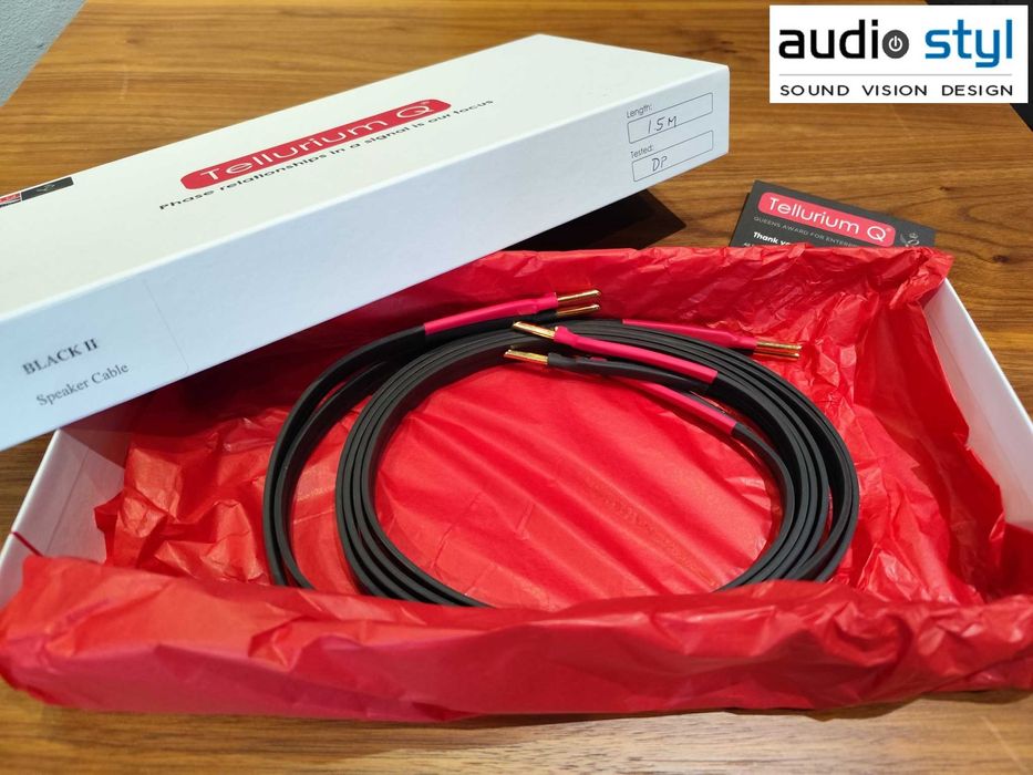 Tellurium Q Black II Speaker 2x1,5m OUTLET