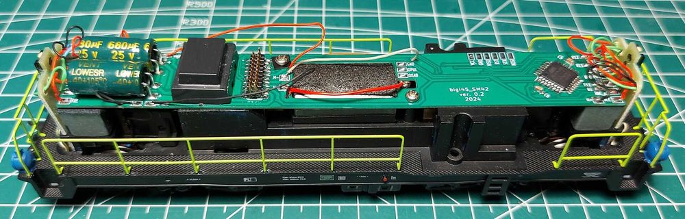 Płytka do SM42/SP42/SU42 PIKO, pełne E1, elektrosprzęgi, czujnik halla