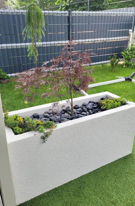 Termo donica - donice ze styropianu na taras ogród balkon