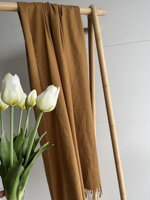 Szal duzy 70% kaszmir 30% jedwab nowy