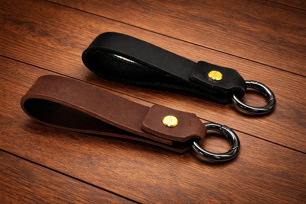 Brelok ręczbie robiony 100% skóra bydlęca